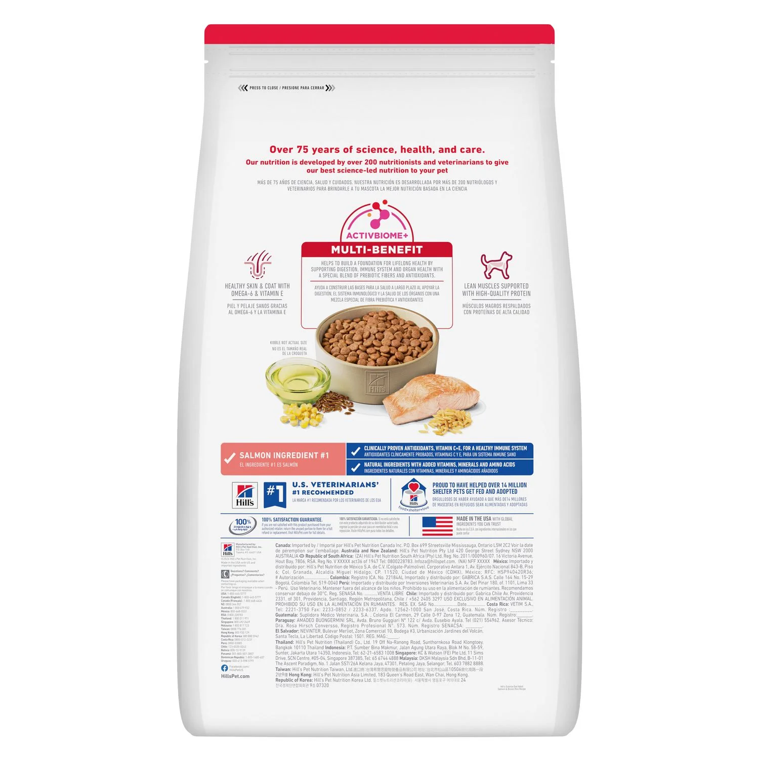 Science Diet Adult Salmon & Brown Rice Recipe Dog Food - Budpants