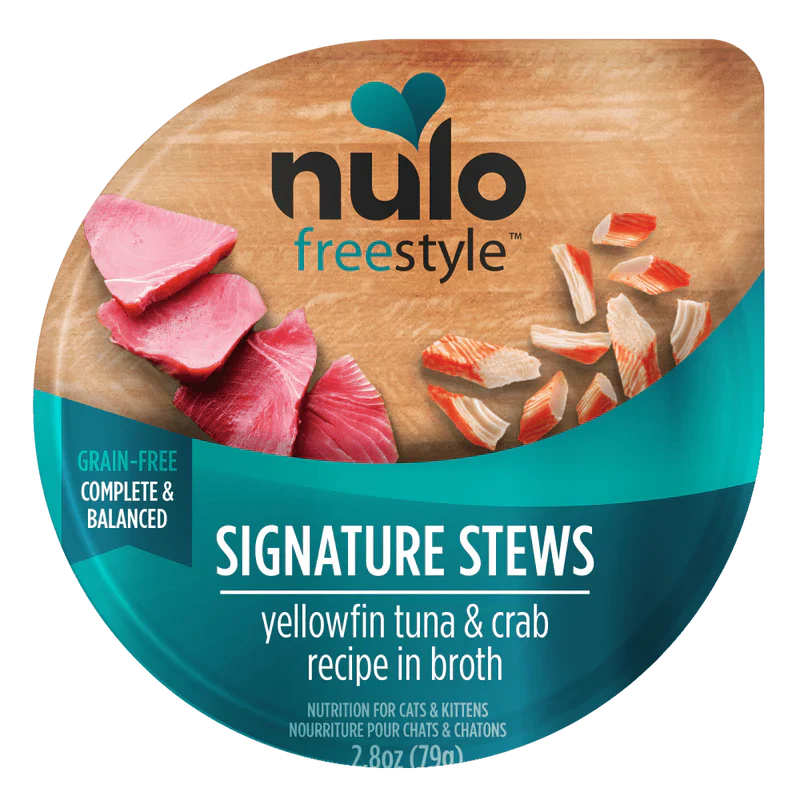 Nulo Yellowfish Tuna & Crab Stew in broth for Cats - Budpants