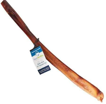 Barkworthies Double Cut Thick Bully Stick - Budpants