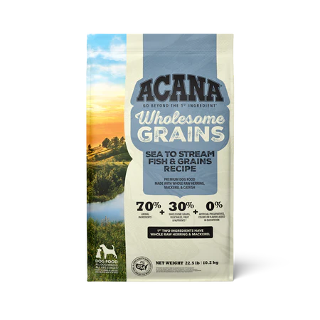 Acana Wholesome Grains, Sea to Stream Fish & Grains Recipe dog food - Budpants