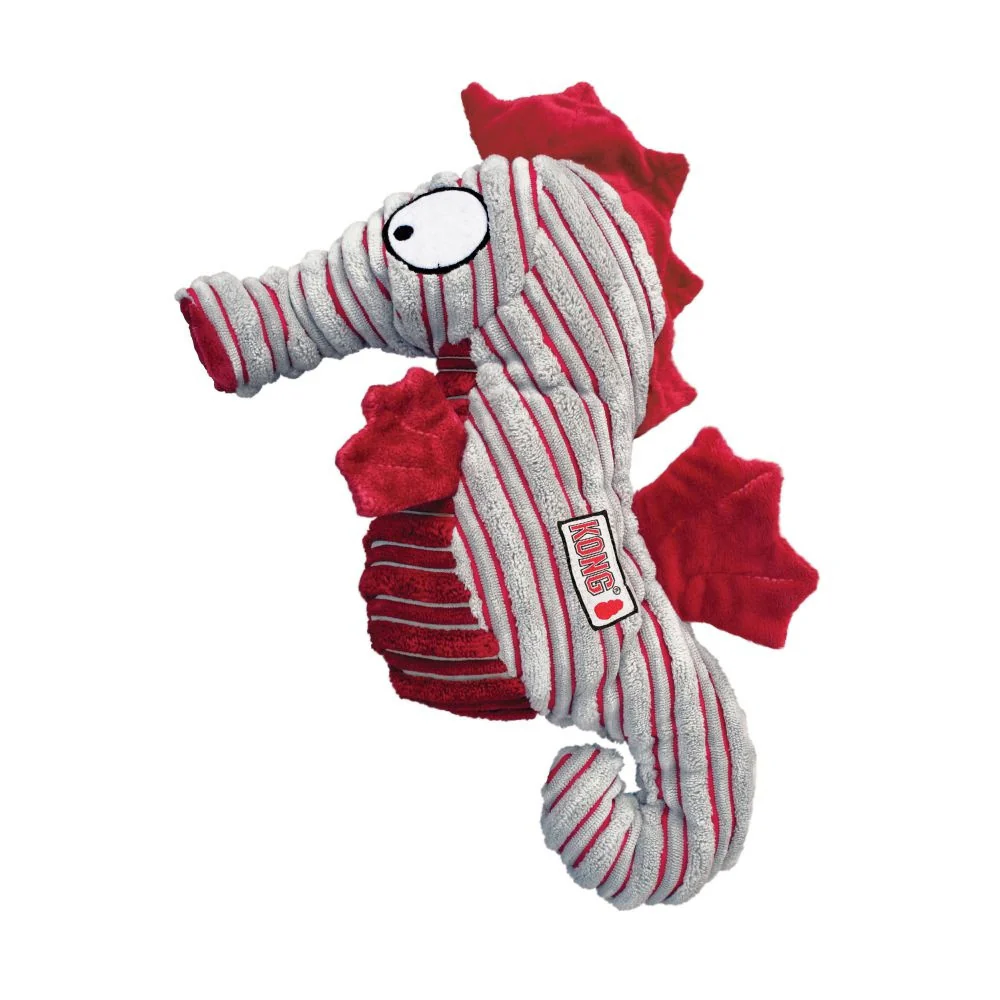 KONG CuteSeas Seahorse Crinkle Dog Toy - Budpants