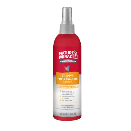 NATURES MIRACLE POTTY TRAINING SPRAY 8oz - Budpants
