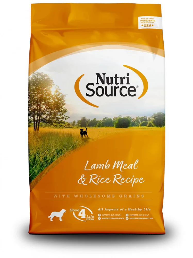 NutriSource Lamb Meal & Rice Dry Dog Food - Budpants