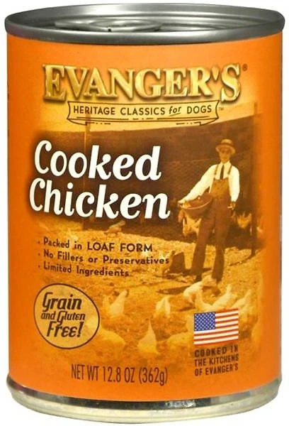 Evangers All Meat Cooked Chicken Canned Dog Food - Budpants