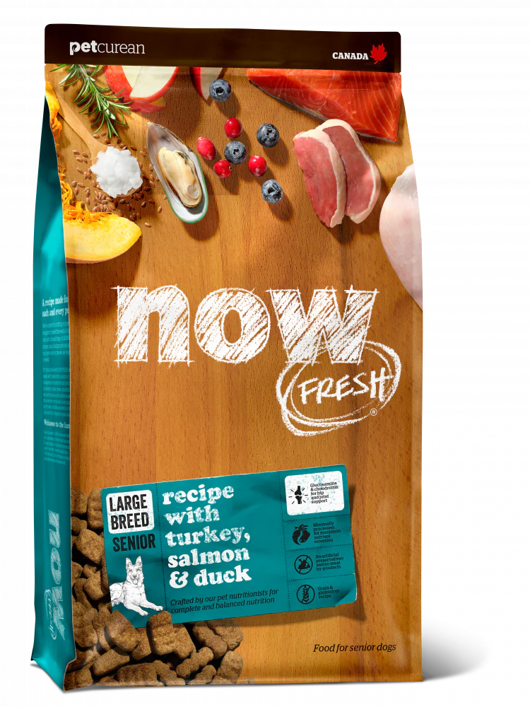 Petcurean Now! Fresh Grain Free Large Breed Senior Dry Dog Food - Budpants