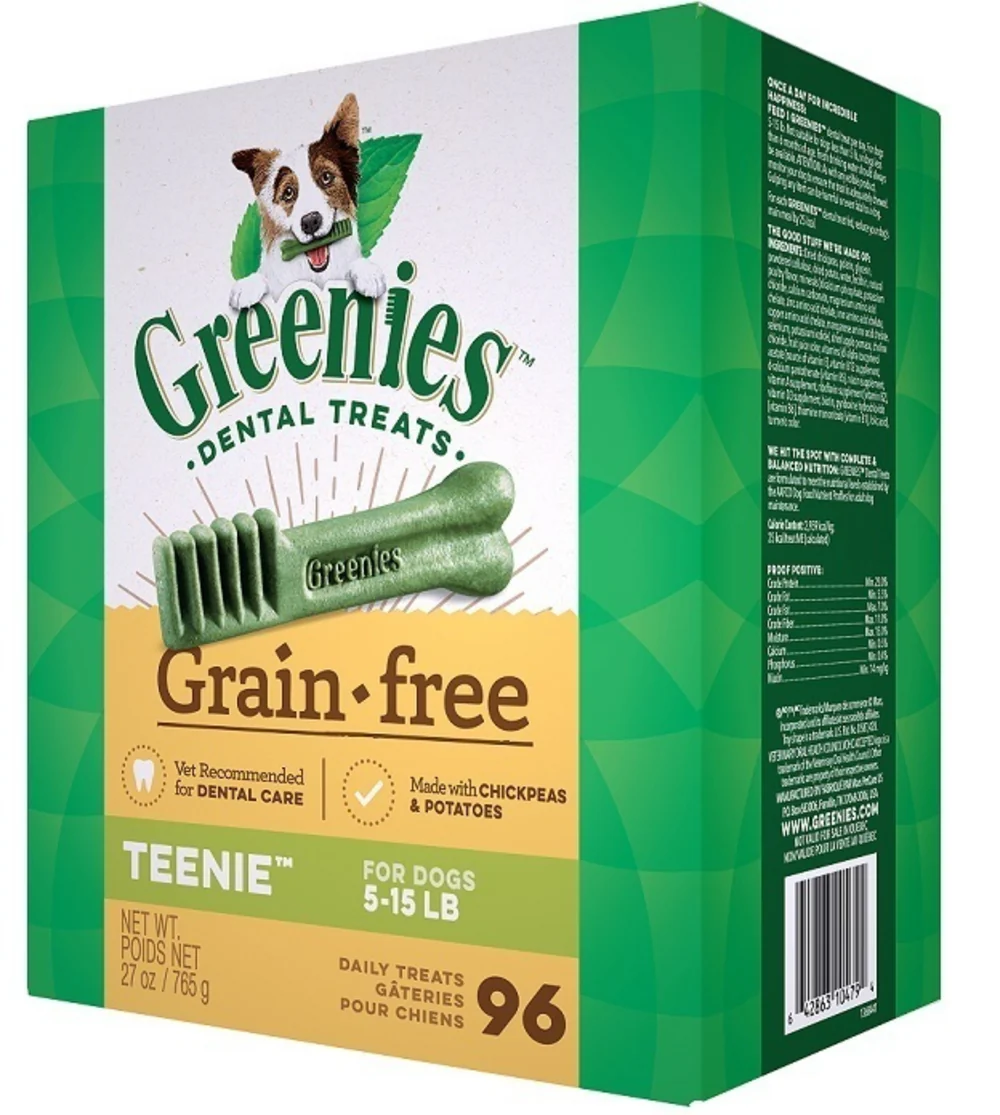 Greenies Teenie Grain Free Dental Dog Chews - Budpants