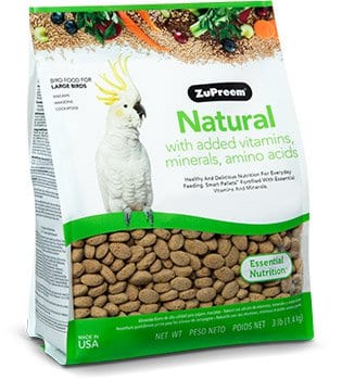 ZuPreem Natural Food for Birds - Budpants