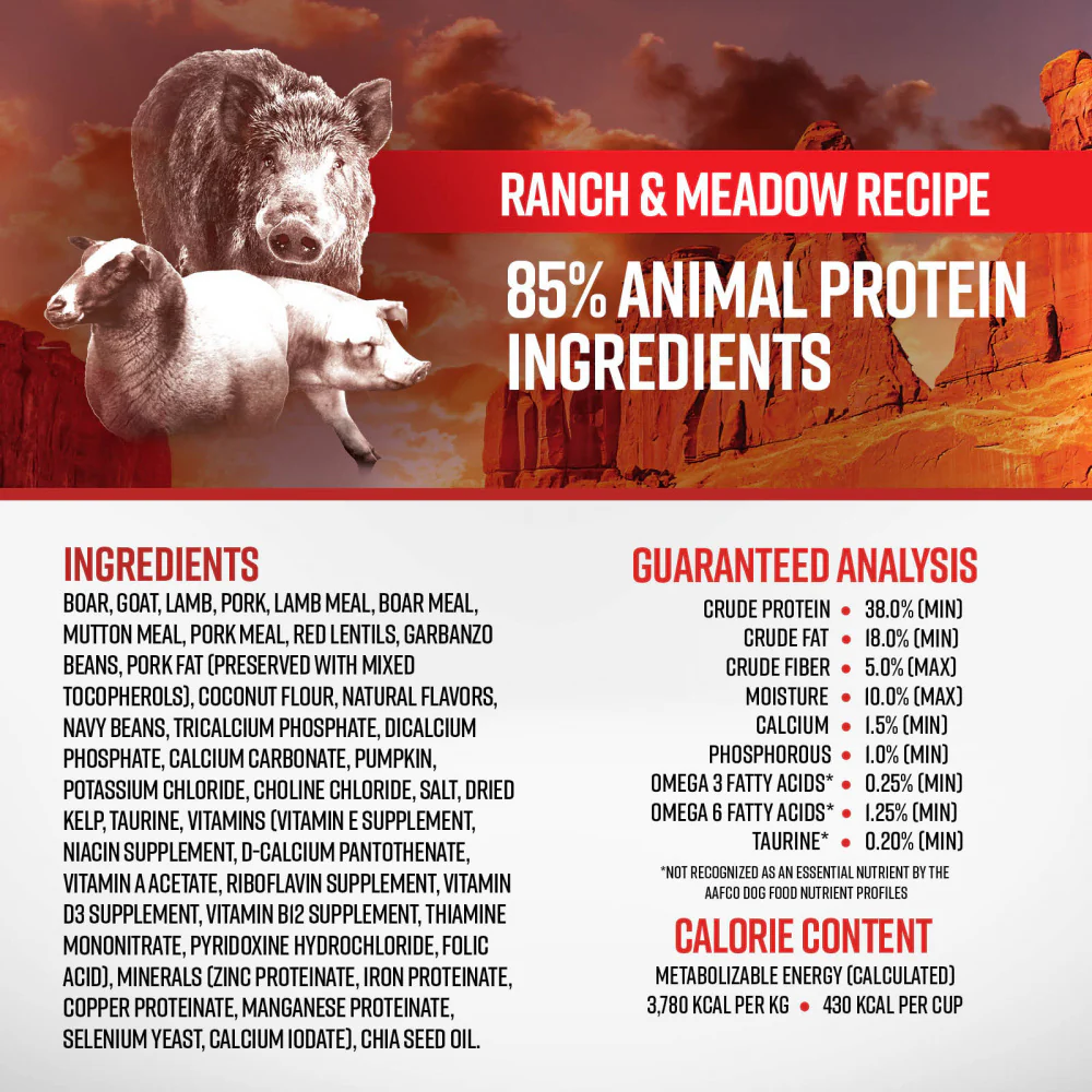 Essence Grain Free Ranch & Meadow Recipe Dry Dog Food - Budpants