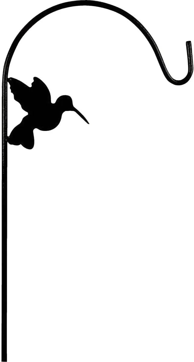 AMERICAN GARDENWORKS TALL FLORAL HUMMINGBIRD GARDEN HANGER - Budpants