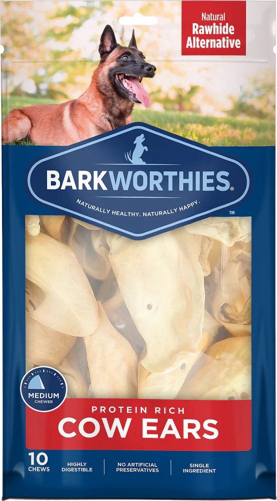 Barkworthies Cow Ears Dog Chews - Budpants