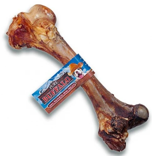 Pure Buffalo Meaty Femur Bone Dog Treats - Budpants