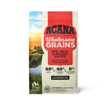 Acana Wholesome Grains Red Meat &  Grains recipe dog food - Budpants