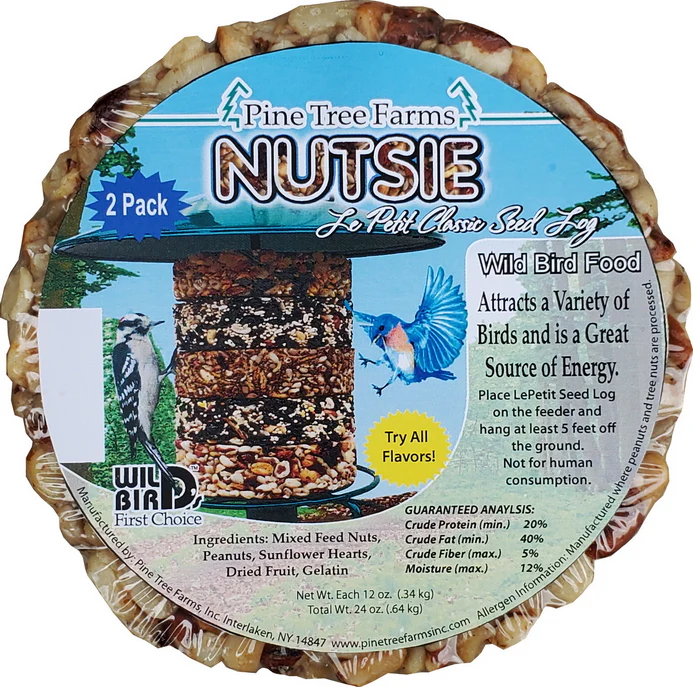 PINE TREE NUTSIE SEED LOG 9.5oz/2pk - Budpants