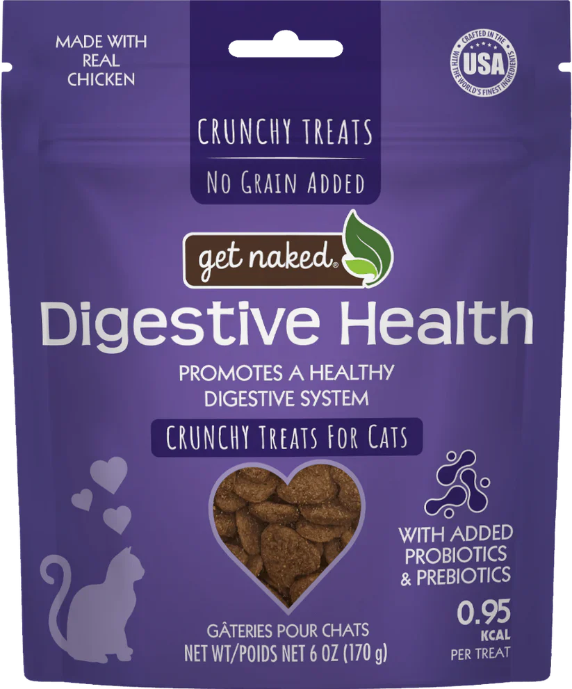 Get Naked Digestive Health Functional Crunchy Treats for Cats. Chicken flavor - Budpants