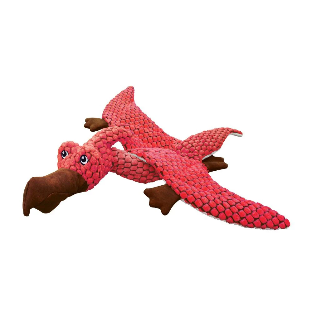 KONG Dynos Pterodactyl Plush Dog Toy - Budpants
