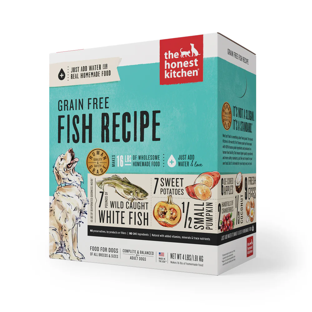 The Honest Kitchen Grain Free Fish Recipe Dehydrated Dog Food - Budpants
