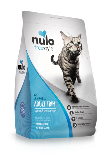 Nulo FreeStyle Adult Trim Grain Free Salmon and Lentils Dry Cat Food - Budpants