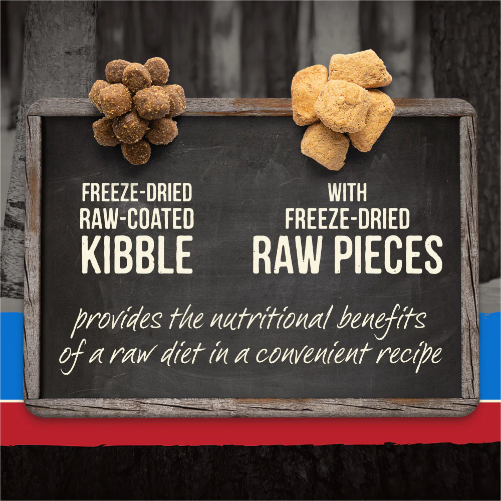 Merrick Backcountry Grain Free Dry Adult Dog Food, Kibble With Freeze Dried Raw Pieces Heros Banquet Recipe - Budpants