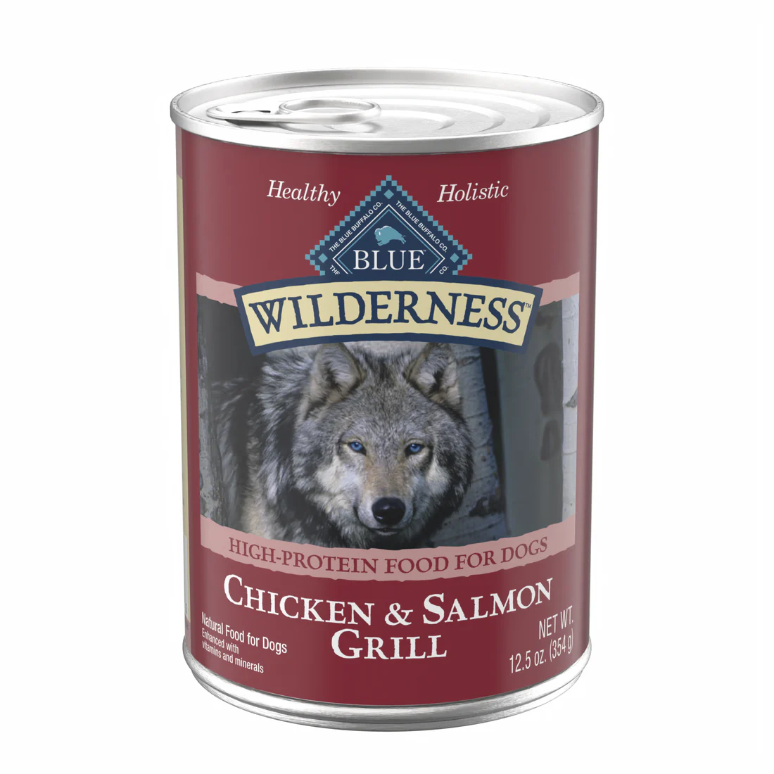 Blue Buffalo Wilderness  Salmon & Chicken Grill Canned Dog Food - Budpants