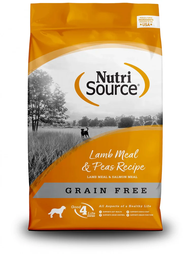 NutriSource Lamb Meal & Peas Formula Grain Free Dry Dog Food - Budpants