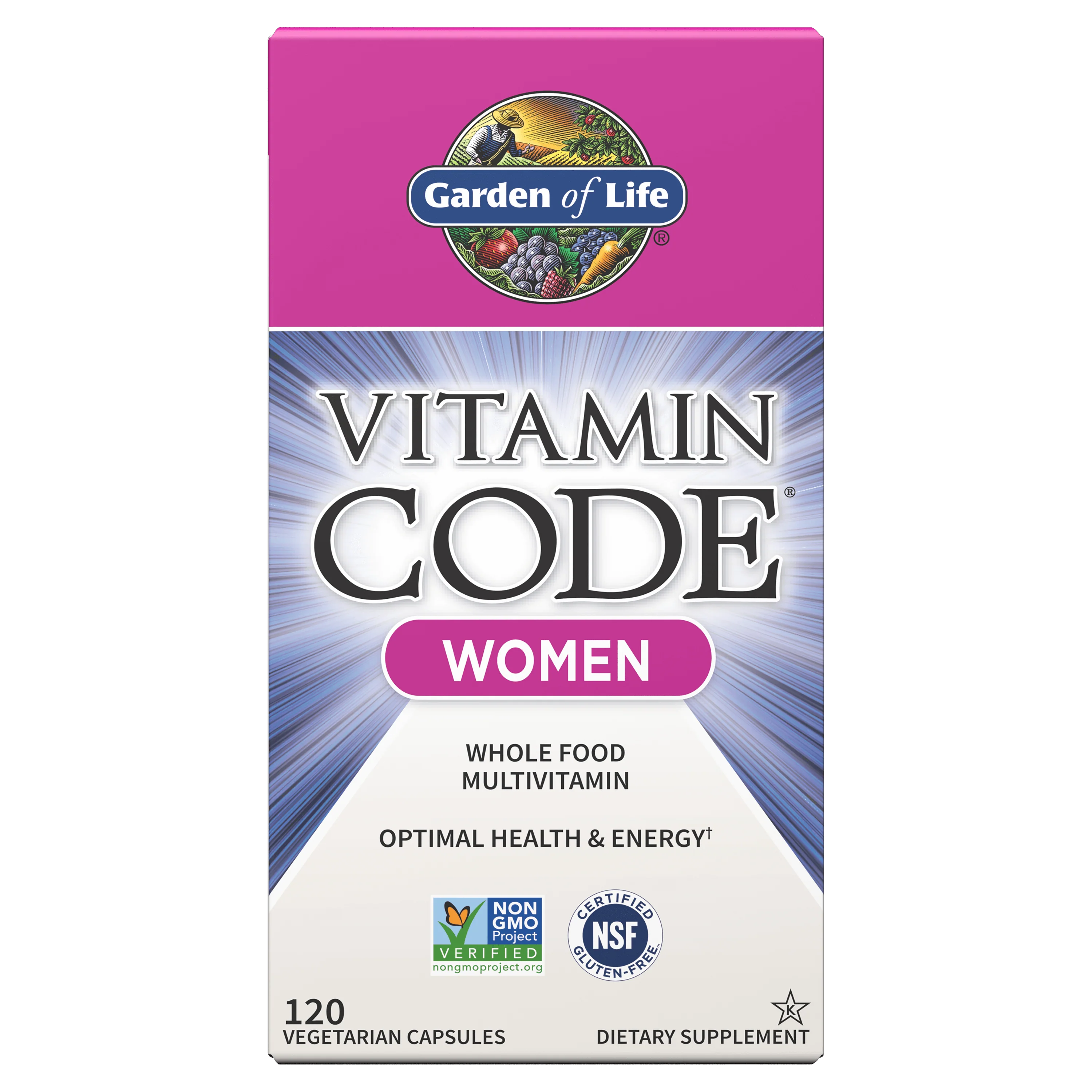 Garden Of Life Vitamin Code Women's Multivitamin, 240 Count - Budpants