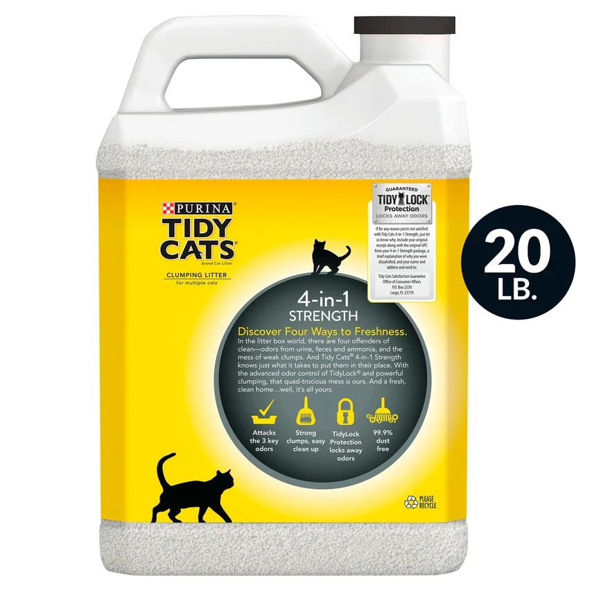 Tidy Cats 4-in-1 Strength Clumping Cat Litter - Budpants