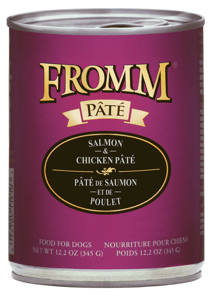 Fromm Gold K9 Salmon & Chicken Pate'  12.2oz - Budpants