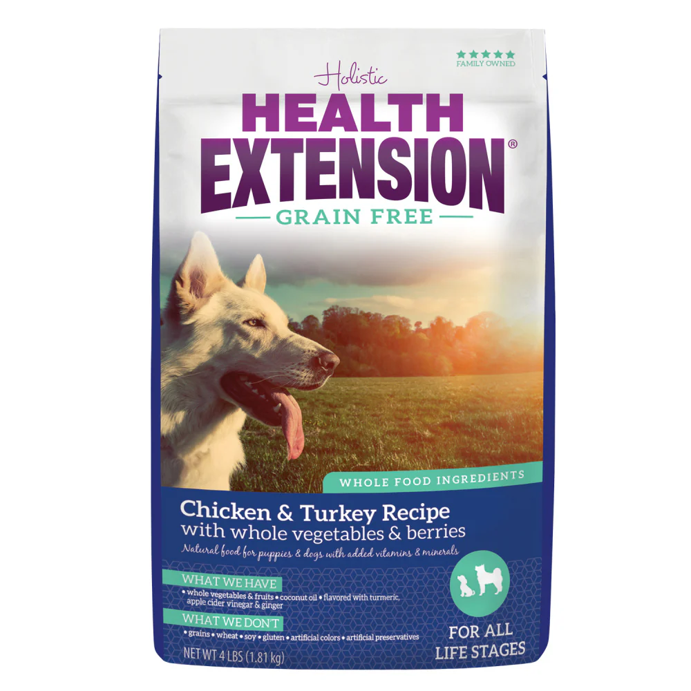 Health Extension Grain Free Chicken and Turkey Dry Dog Food - Budpants