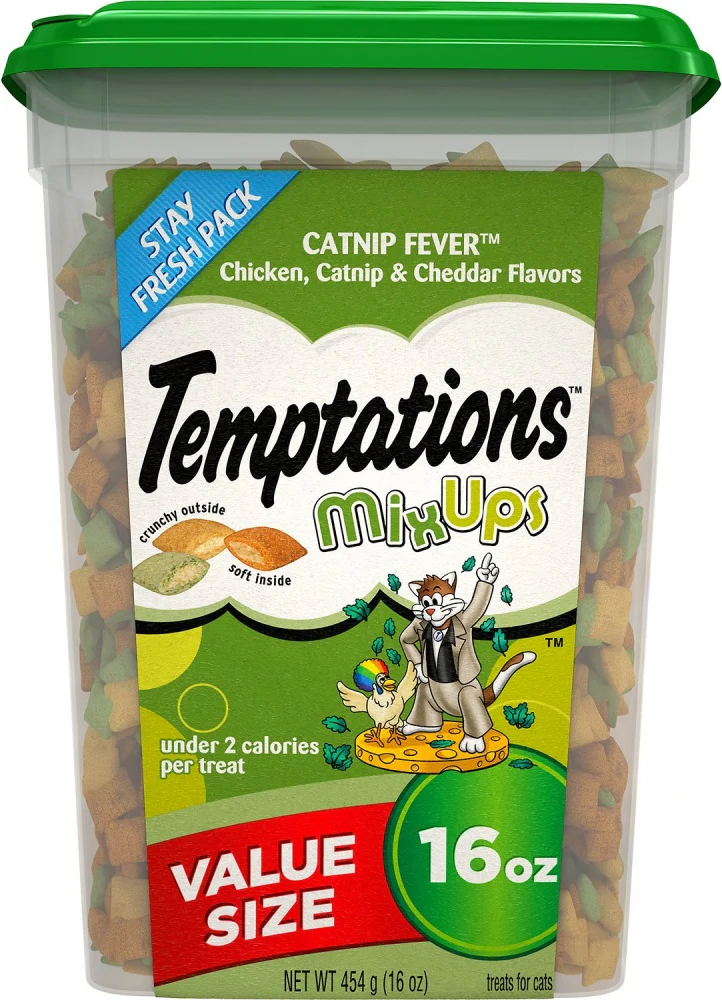 Temptations Mixups Catnip Fever Flavor Cat Treats - Budpants