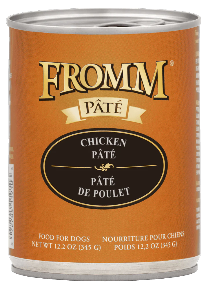 Fromm Chicken Pate' Canned Dog Food 12oz - Budpants