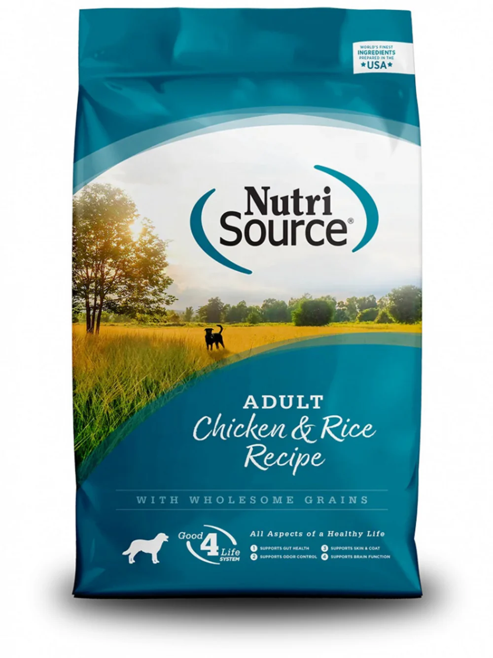 NutriSource Adult Chicken & Rice Dry Dog Food - Budpants