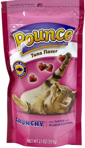 Pounce Tartar Control Tuna Flavor Cat Treats - Budpants