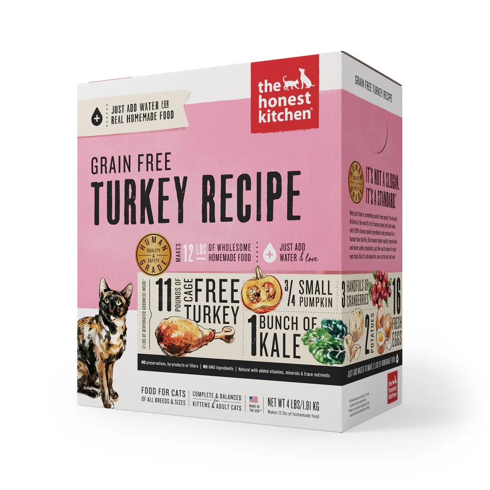 The Honest Kitchen Grain Free Turkey Recipe Dehydrated Cat Food - Budpants