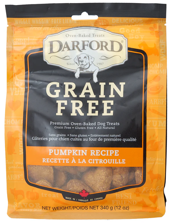 Darford Grain Free Pumpkin Recipe Oven Baked Dog Treats - Budpants