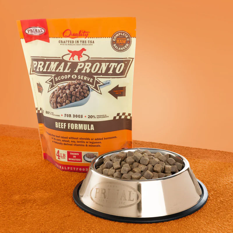 PRIMAL FROZEN K9 PRONTO 4LB - Budpants