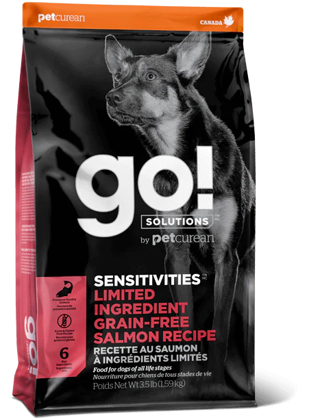 Petcurean GO! Solutions Sensitivities Limited Ingredient Grain Free Salmon Recipe Dry Dog Food - Budpants