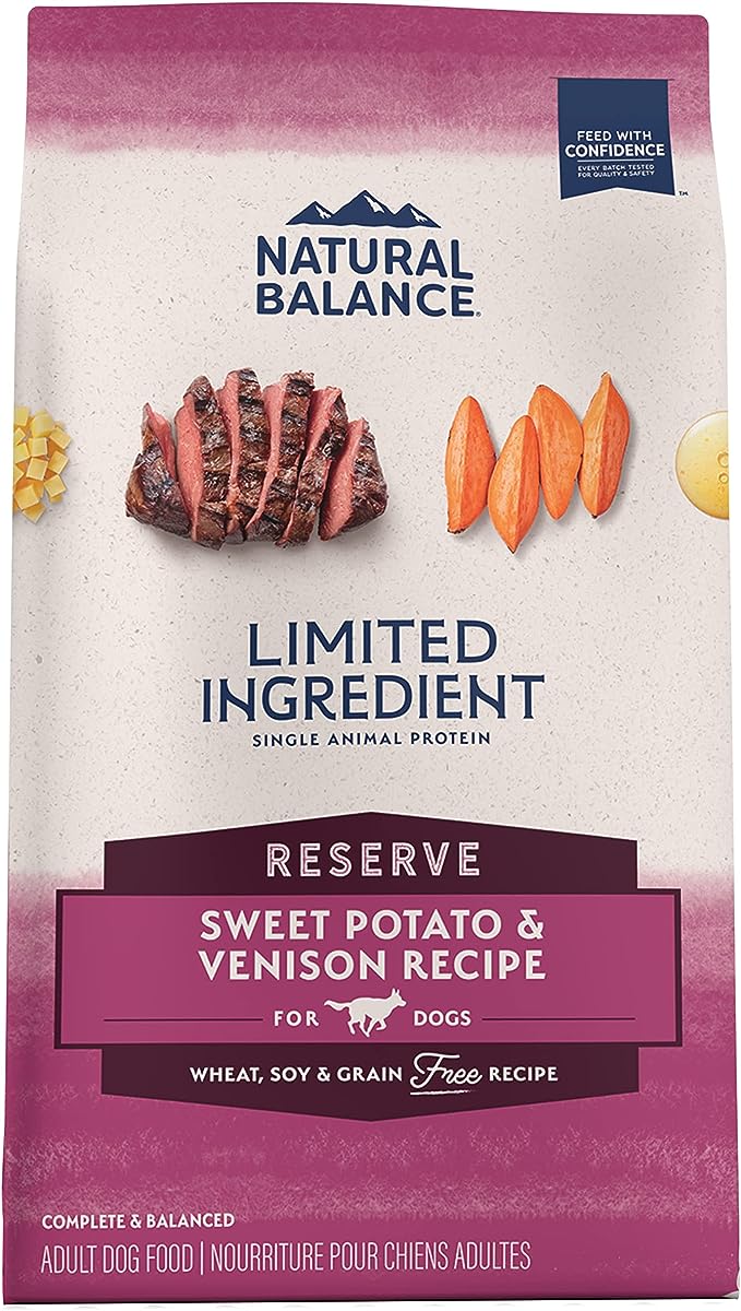 Natural Balance L.I.D. Limited Ingredient Diets Reserve Sweet Potato & Venison Dry Dog Food - Budpants