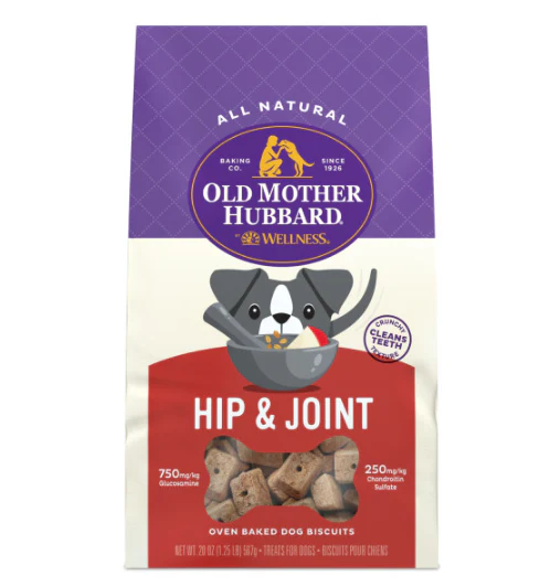 Old Mother Hubbard Mothers Solutions Crunchy Natural Hip and Joint Recipe Biscuits Dog Treats - Budpants