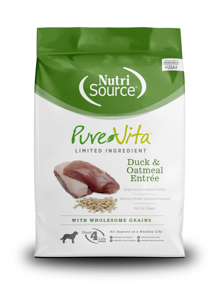 PureVita Duck & Oatmeal Dry Dog Food - Budpants