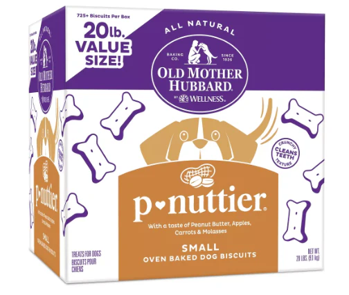 Old Mother Hubbard Crunchy Classic Natural P-Nuttier Dog Biscuits - Budpants