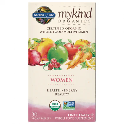 Garden Of Life mykind Organic Womens Multivitamins, 30 Count - Budpants