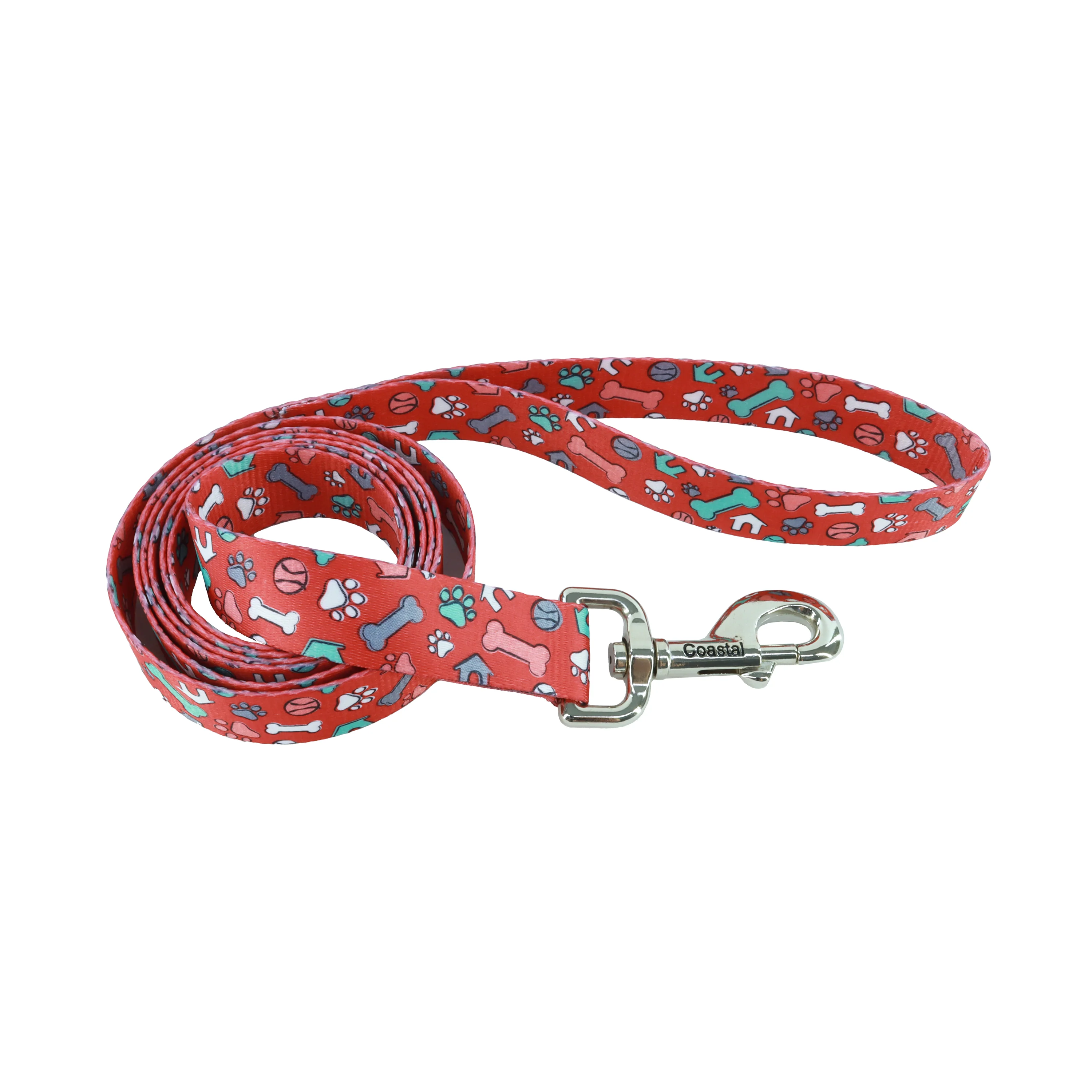 Coastal Styles Red Bone Dog Leash - Budpants