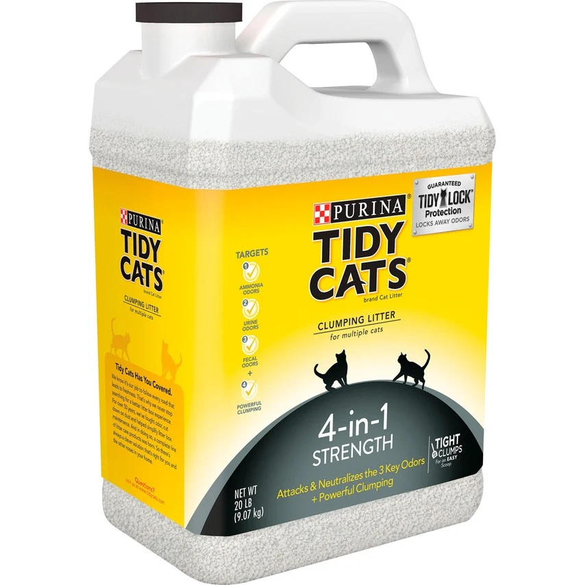 Tidy Cats 4-in-1 Strength Clumping Cat Litter - Budpants