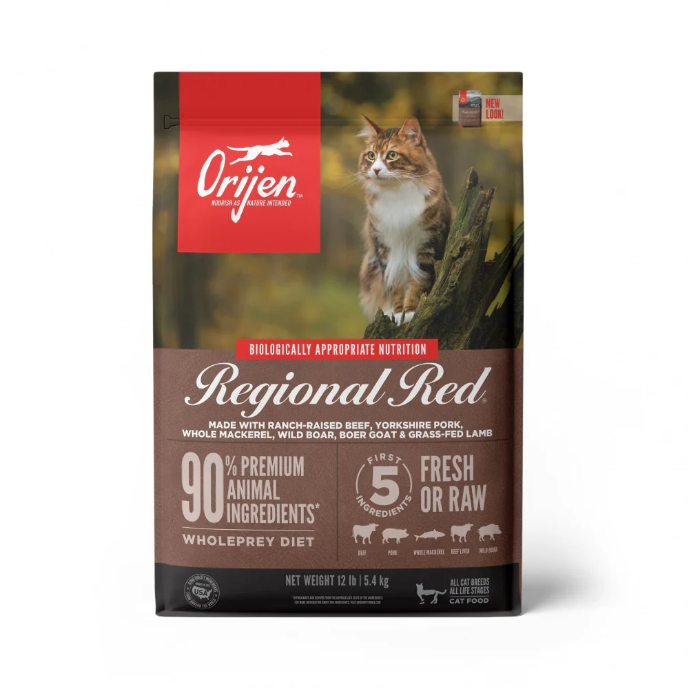 ORIJEN Grain Free Regional Red Dry Cat Food - Budpants