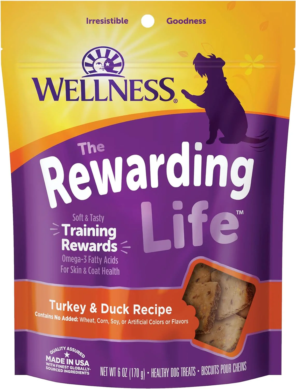 WELLNESS Turkey & Duck Well Bites 6oz - Budpants
