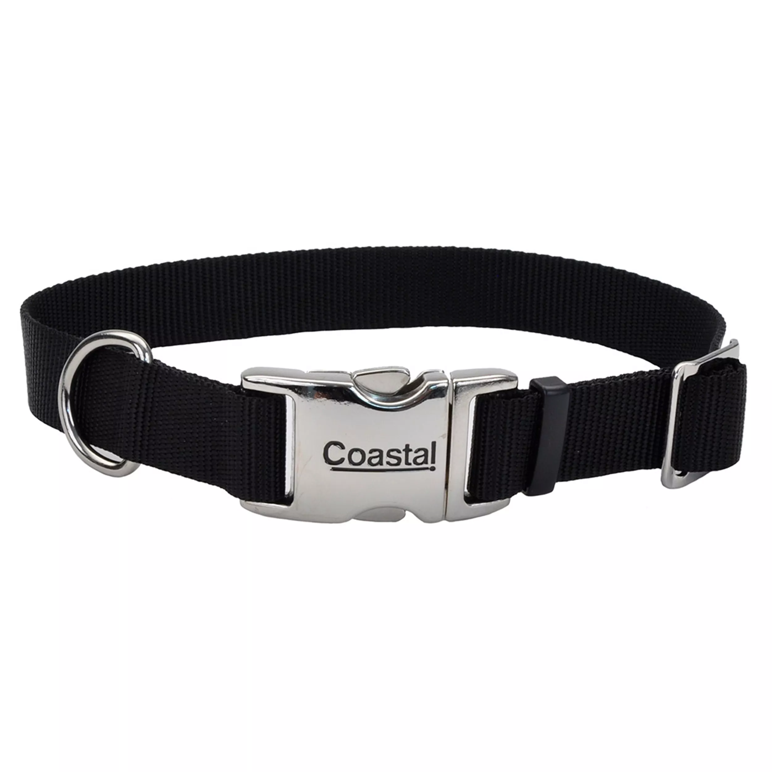 Coastal Adjustable Dog Collar with Metal Buckle - Budpants