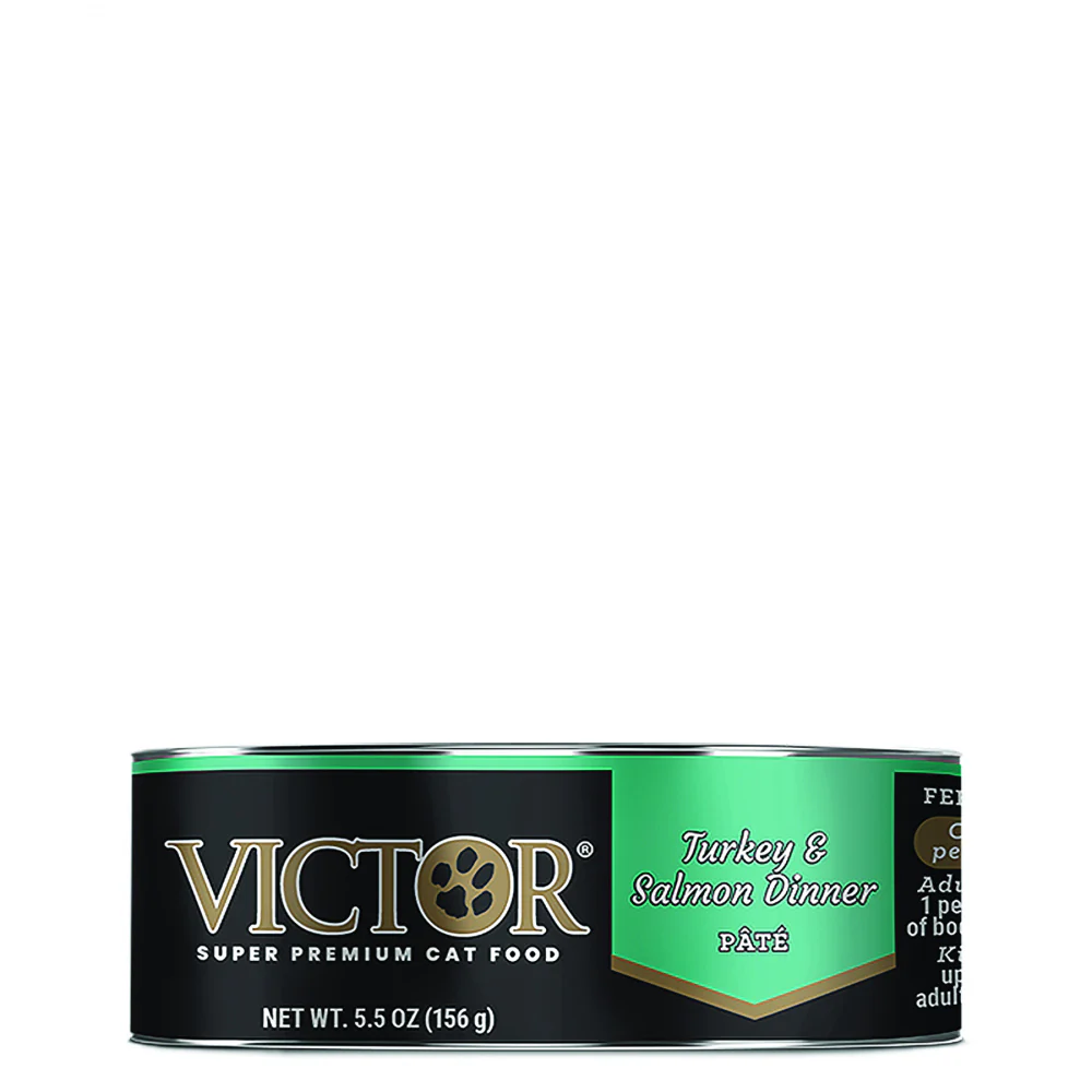 Victor Turkey & Salmon Dinner Pate Canned Cat Food - Budpants