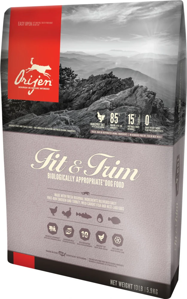 ORIJEN Grain Free Fit & Trim Dry Dog Food - Budpants