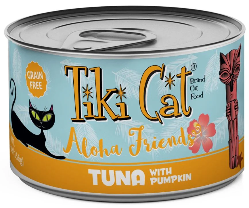 Tiki Cat Aloha Friends Grain Free Tuna with Pumpkin Canned Cat Food - Budpants