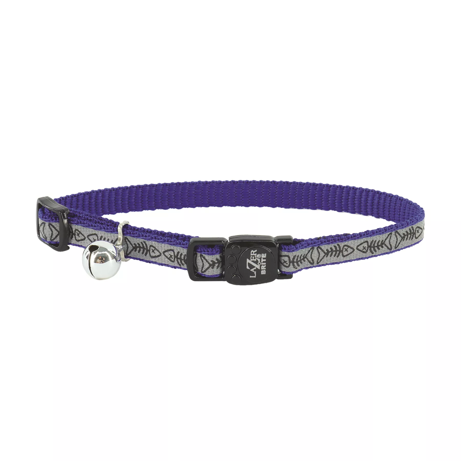 Coastal 3/8in Lazer Brite Reflective Adjustable Breakaway Cat Collars - Budpants